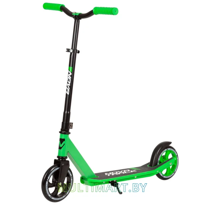 Самокат Novatrack Polis PlasticNF New 160PNF.POLIS.GN22 (зеленый, 2022)